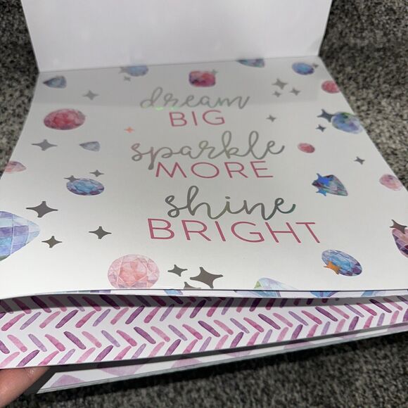 PRISM MAGIC Winter Snowflakes Metallic Accent 12x12" Paper Pad 48 pages/sheets - Picture 1 of 6